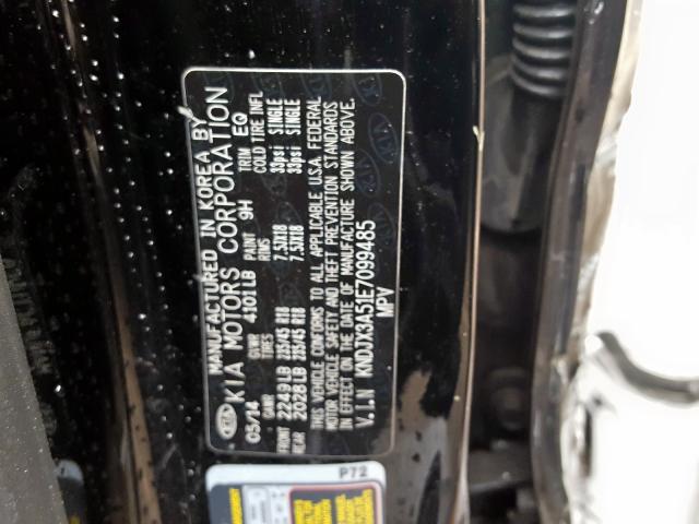 KNDJX3A51E7099485 - 2014 KIA SOUL !  foto 10