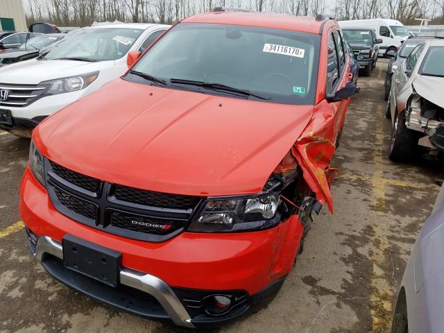 3C4PDDGG8KT795009 - 2019 DODGE JOURNEY CROSSROAD  photo 2