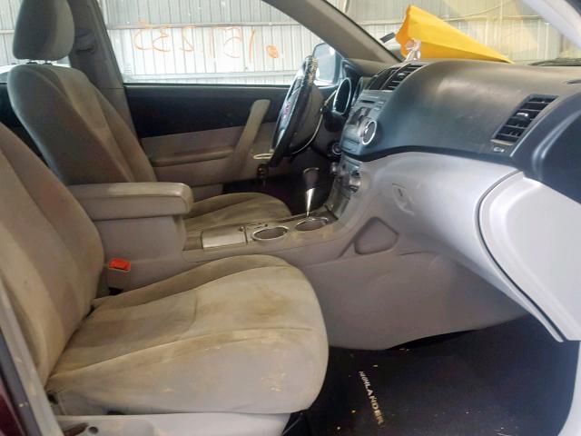 5TDZK3EH6CS074736 - 2012 TOYOTA HIGHLANDER BASE  photo 5