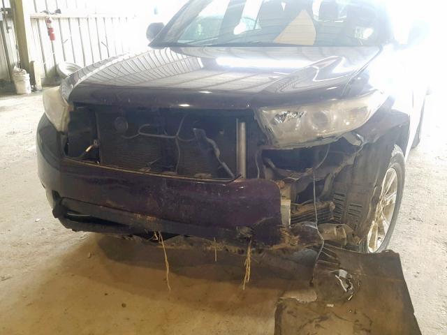 5TDZK3EH6CS074736 - 2012 TOYOTA HIGHLANDER BASE  photo 9