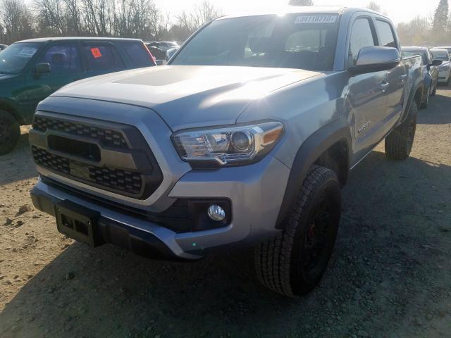 3TMCZ5AN1KM191261 - 2019 TOYOTA TACOMA DOUBLE CAB  照片 2