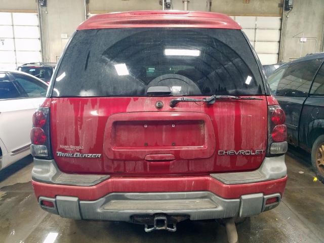 1GNET16S036115508 - 2003 CHEVROLET TRAILBLAZER EXT  photo 9