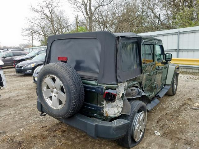 1J4GA59199L744545 - 2009 JEEP WRANGLER UNLIMITED SAHARA  photo 4