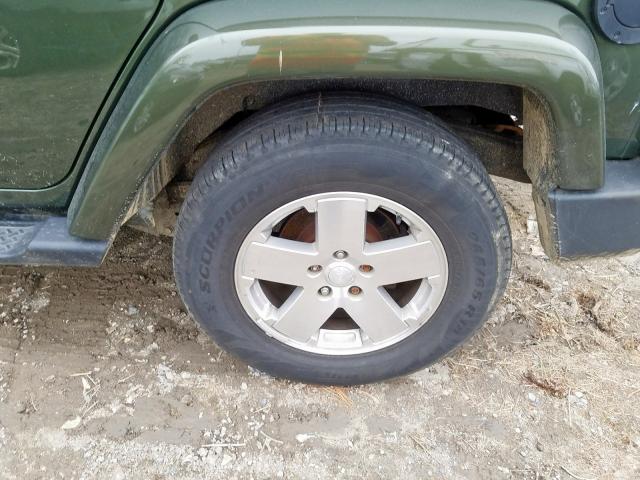 1J4GA59199L744545 - 2009 JEEP WRANGLER UNLIMITED SAHARA  ფოტო 9