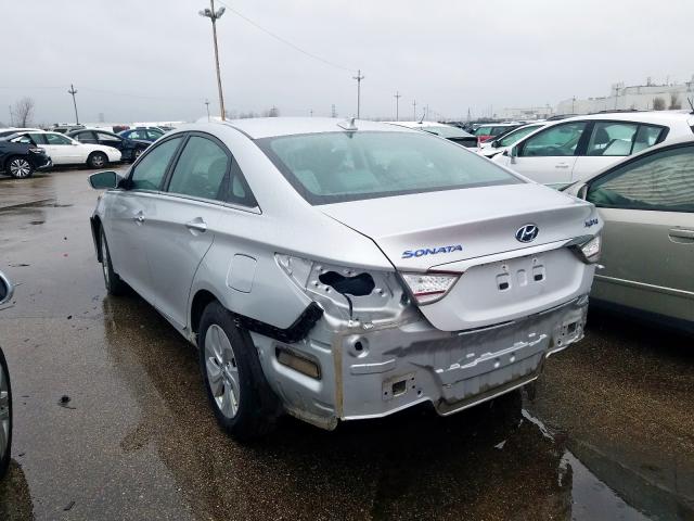 KMHEC4A40FA139128 - 2015 HYUNDAI SONATA HYBRID  photo 3