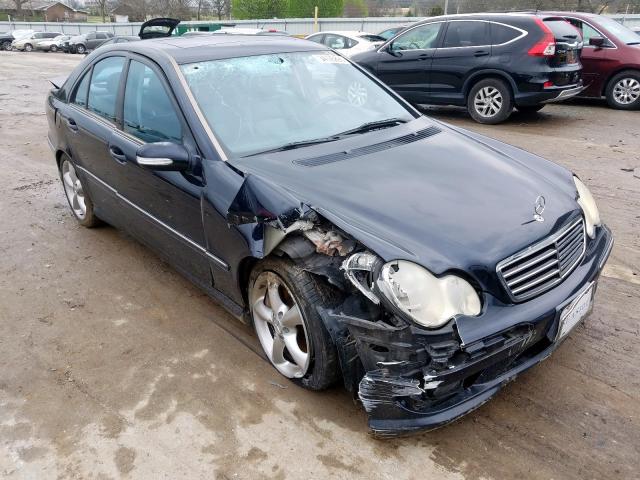 WDBRF40J85F719568 - 2005 MERCEDES-BENZ C 230K SPORT SEDAN  photo 1