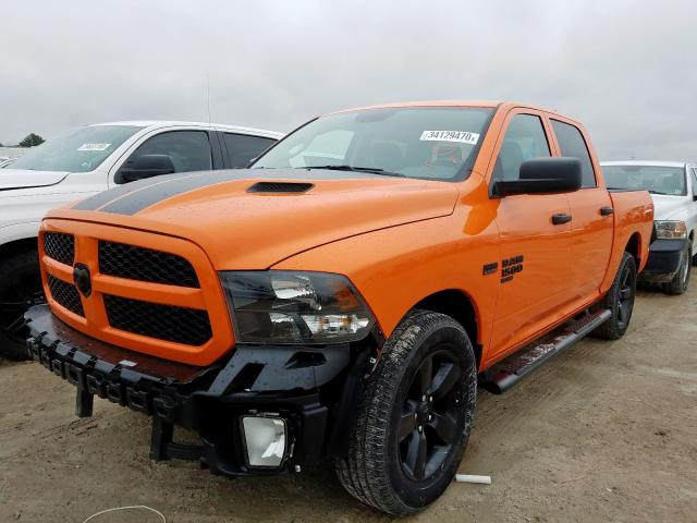 1C6RR7KT3KS616075 - 2019 RAM 1500 CLASSIC TRADESMAN  photo 2