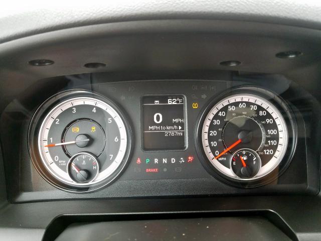 1C6RR7KT3KS616075 - 2019 RAM 1500 CLASSIC TRADESMAN  photo 8