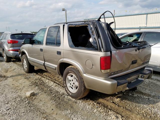 1GNDT13WX12211721 - 2001 CHEVROLET BLAZER  photo 3