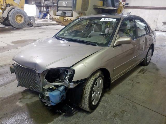 1HGES26712L010488 - 2002 HONDA CIVIC EX  photo 2