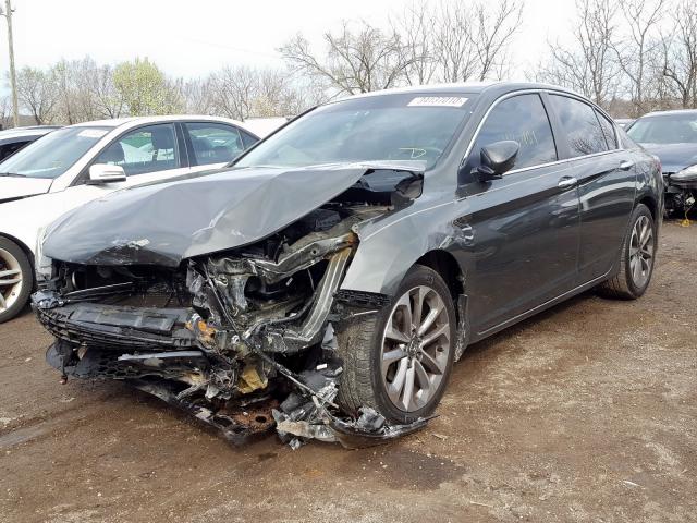 1HGCR2F50DA095386 - 2013 HONDA ACCORD SPORT  photo 2