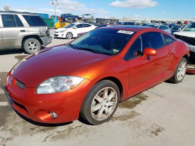 4A3AK34T76E029041 - 2006 MITSUBISHI ECLIPSE GT  photo 2