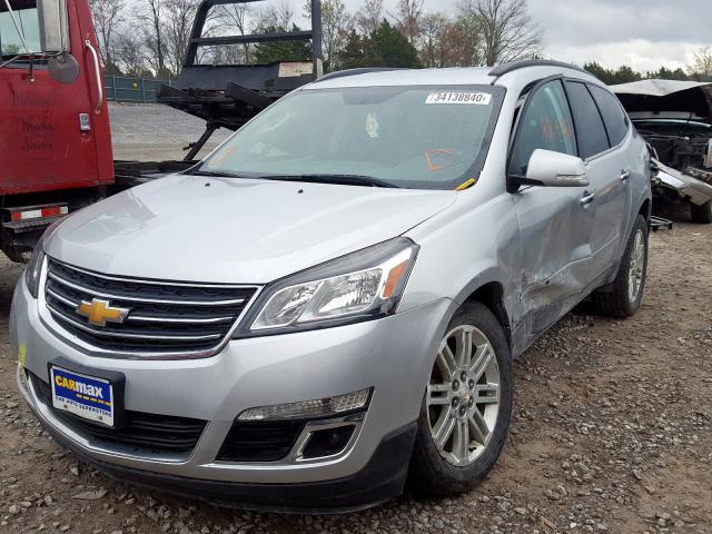 1GNKVGKDXFJ244817 - 2015 CHEVROLET TRAVERSE LT  photo 2