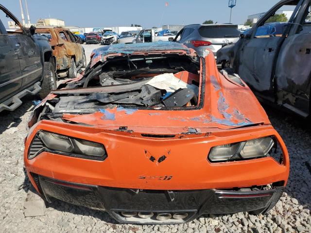 1G1Y52D92K5800094 - 2019 CHEVROLET CORVETTE ZR-1 3ZR RED photo 6