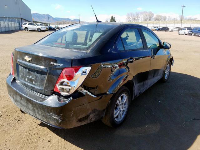 1G1JB5SH5C4111373 - 2012 CHEVROLET SONIC LS  照片 4