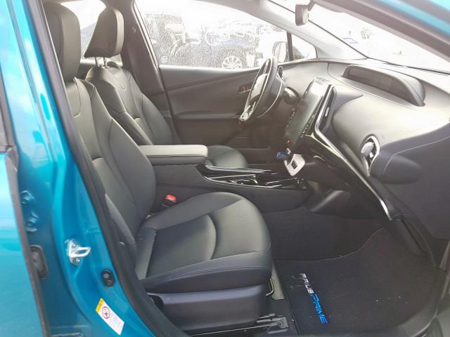 JTDKARFP0J3096436 - 2018 TOYOTA PRIUS PRIME  photo 5