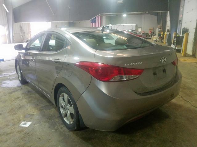 5NPDH4AE0CH136096 - 2012 HYUNDAI ELANTRA GLS  photo 3