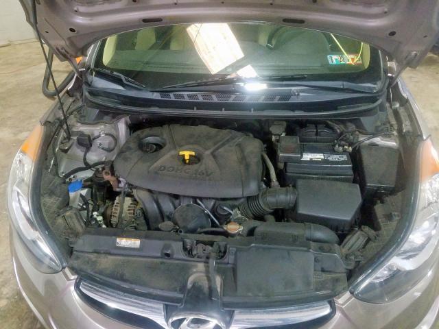 5NPDH4AE0CH136096 - 2012 HYUNDAI ELANTRA GLS  photo 7