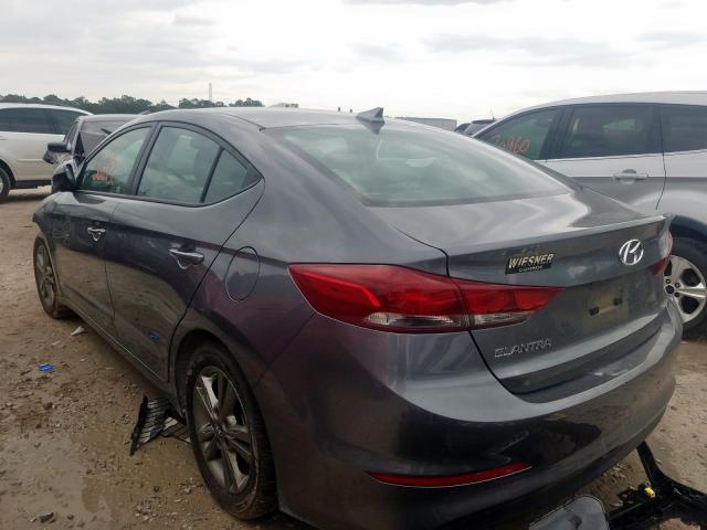 5NPD84LF2JH287430 - 2018 HYUNDAI ELANTRA SEL  photo 3