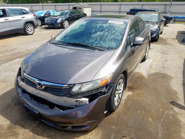 19XFB2F93CE013844 - 2012 HONDA CIVIC EXL  foto 2