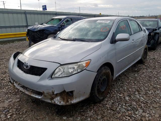 JTDBL40E999034966 - 2009 TOYOTA COROLLA BASE  photo 2