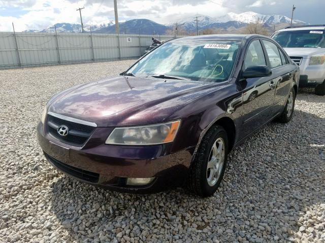 KMHEU46C16A082256 - 2006 HYUNDAI SONATA GLS  photo 2