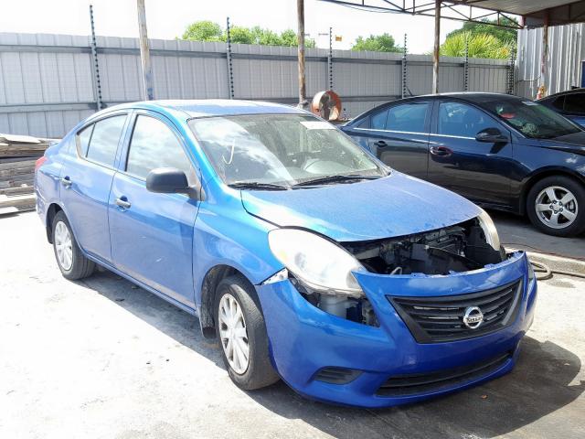 3N1CN7AP6EL846083 - 2014 NISSAN VERSA S  photo 1