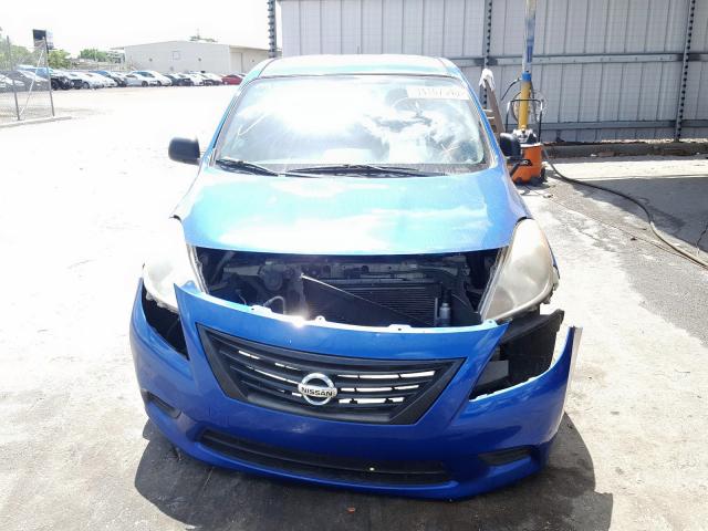 3N1CN7AP6EL846083 - 2014 NISSAN VERSA S  photo 9