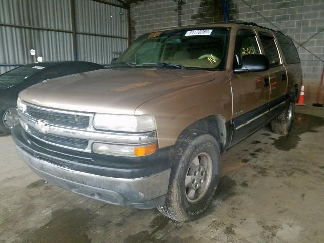 3GNEC16TXYG182325 - 2000 CHEVROLET SUBURBAN C1500  photo 2