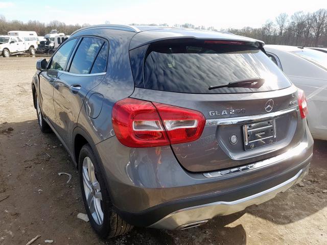 WDCTG4GB1JJ415602 - 2018 MERCEDES-BENZ GLA 250 4MATIC  photo 3