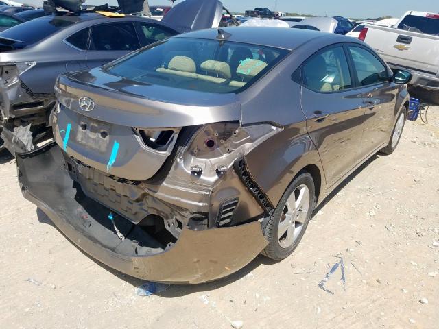 5NPDH4AE7CH119182 - 2012 HYUNDAI ELANTRA GLS  photo 4