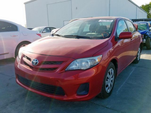 2T1BU4EE3BC587960 - 2011 TOYOTA COROLLA BASE  foto 2