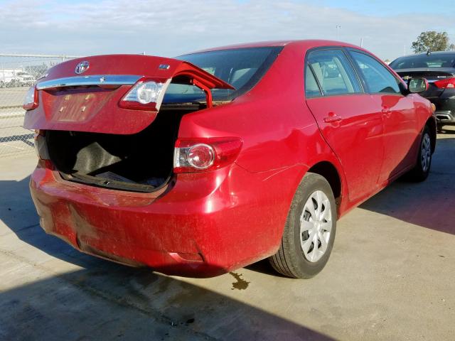 2T1BU4EE3BC587960 - 2011 TOYOTA COROLLA BASE  photo 4