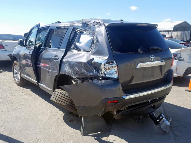 5TDBK3EH3CS160832 - 2012 TOYOTA HIGHLANDER BASE  photo 3