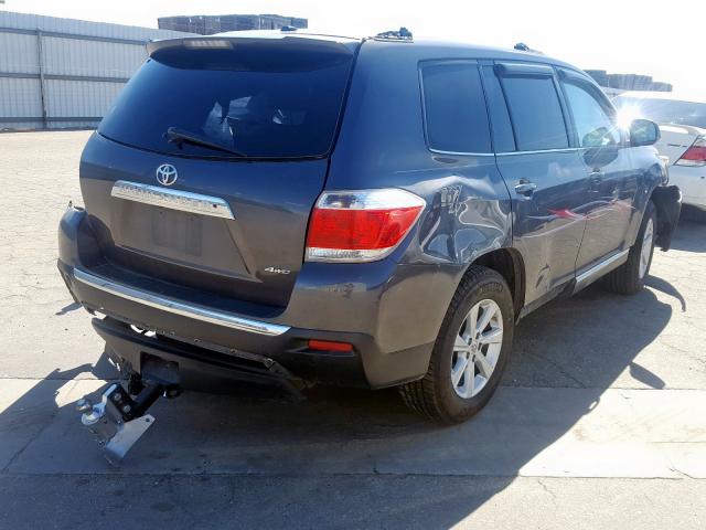 5TDBK3EH3CS160832 - 2012 TOYOTA HIGHLANDER BASE  photo 4