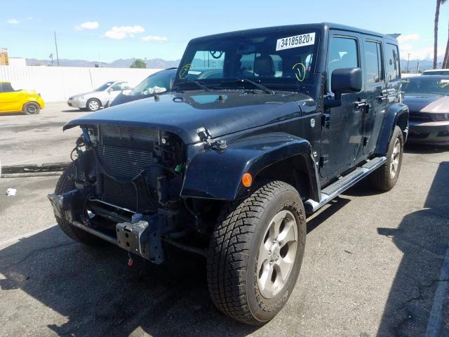 1C4BJWEG2DL556068 - 2013 JEEP WRANGLER UNLIMITED SAHARA  ფოტო 2