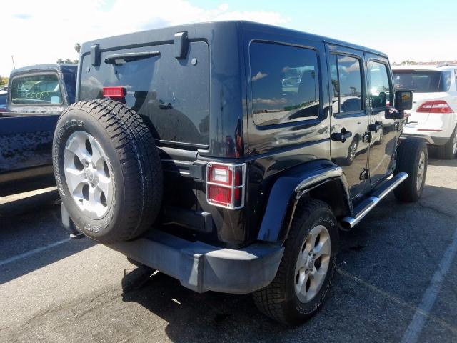 1C4BJWEG2DL556068 - 2013 JEEP WRANGLER UNLIMITED SAHARA  photo 4