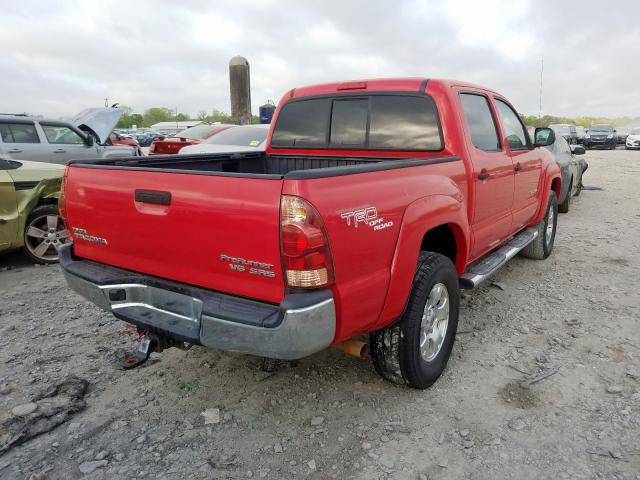 3TMJU62N85M006623 - 2005 TOYOTA TACOMA DOUBLE CAB PRERUNNER  photo 4