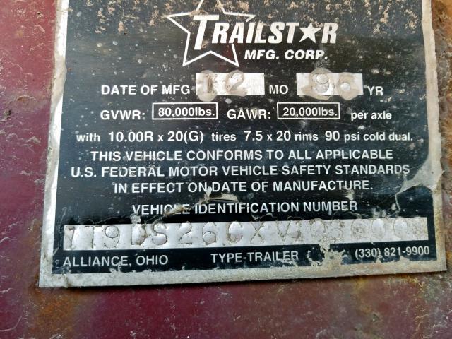 1T9DS26CXV1066009 - 1997 OTHER TRAILSTAR  photo 10