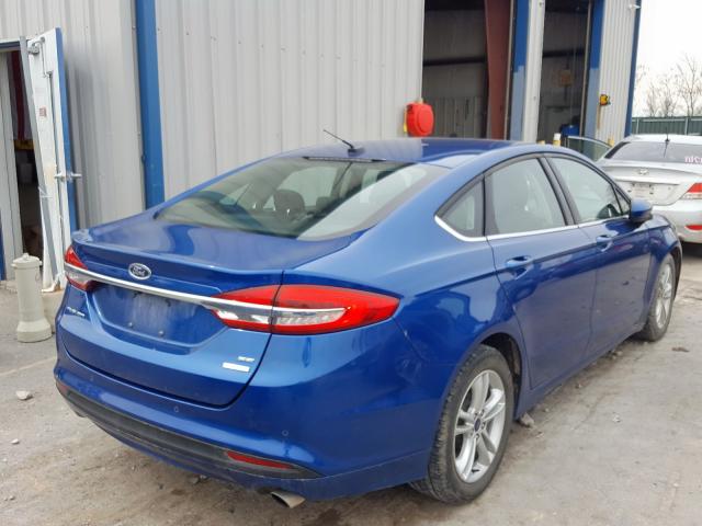 3FA6P0HDXJR142831 - 2018 FORD FUSION SE  photo 4