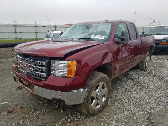 1GT221C83DZ190467 - 2013 GMC SIERRA K2500 SLT  photo 2