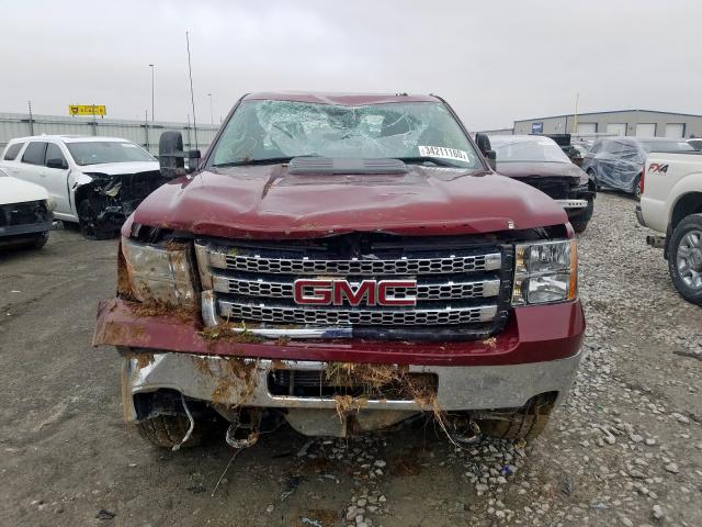 1GT221C83DZ190467 - 2013 GMC SIERRA K2500 SLT  photo 9