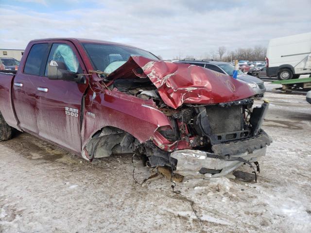 1C6RR7GT8DS706401 - 2013 RAM 1500 SLT MAROON photo 9