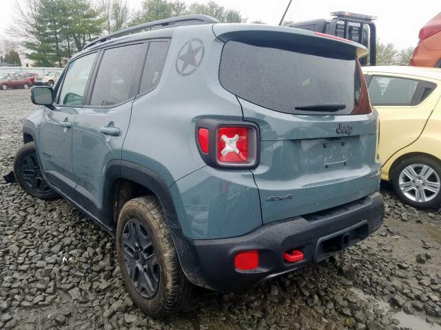 ZACCJBCB0HPF01317 - 2017 JEEP RENEGADE TRAILHAWK  photo 3