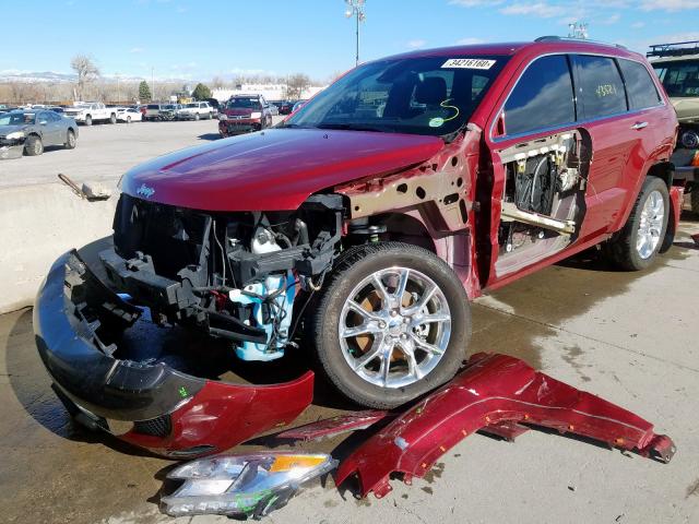 1C4RJFJTXEC154740 - 2014 JEEP GRAND CHEROKEE SUMMIT  foto 2