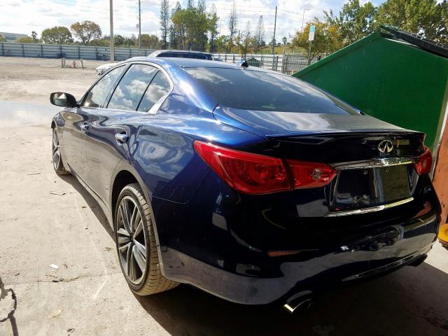 JN1EV7AP9HM731111 - 2017 INFINITI Q50 PREMIUM  photo 3