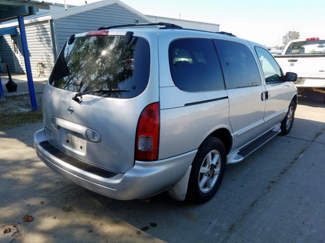 4N2ZN17T61D801327 - 2001 NISSAN QUEST GLE  photo 4