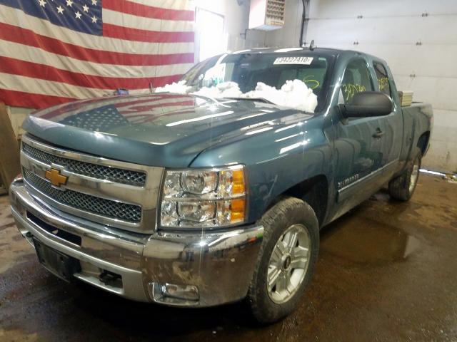 1GCRKSE74DZ358948 - 2013 CHEVROLET SILVERADO K1500 LT  photo 2