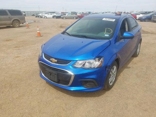 1G1JB5SH9H4139765 - 2017 CHEVROLET SONIC LS  photo 2