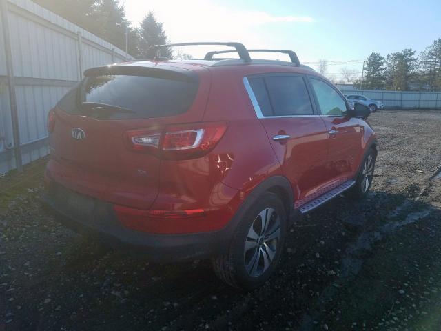 KNDPCCA29D7524767 - 2013 KIA SPORTAGE EX  photo 4